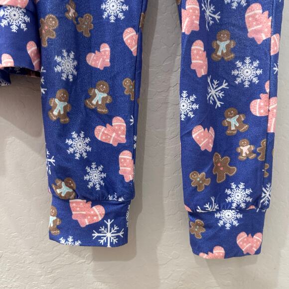 Jane + Jo Gingerbread Mittens Holiday Pajamas - Picture 6 of 12